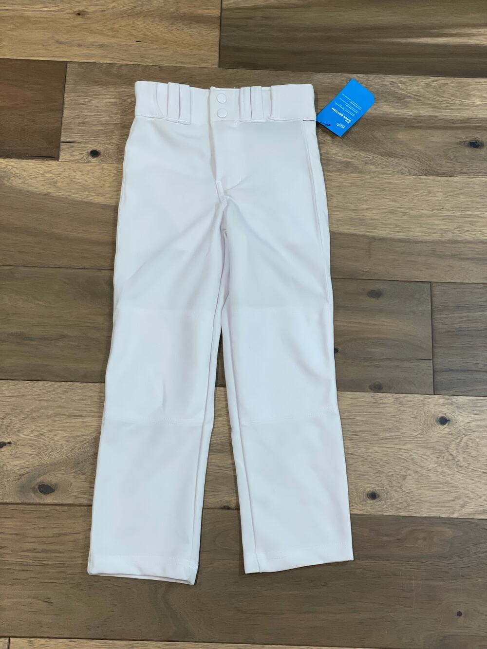 Champro Youth Baseball Pants Size XS White Relaxed Fit Open‑Bottom New With Tag